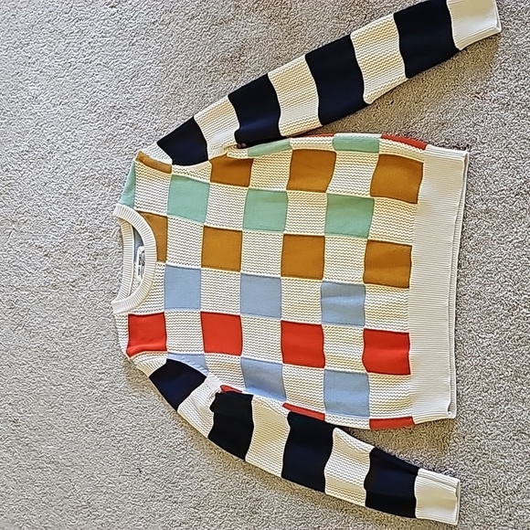 Tory Sport Checkered Pullover Sweater - Picture 6 of 11